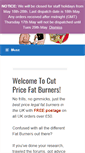 Mobile Screenshot of cutpricefatburners.co.uk